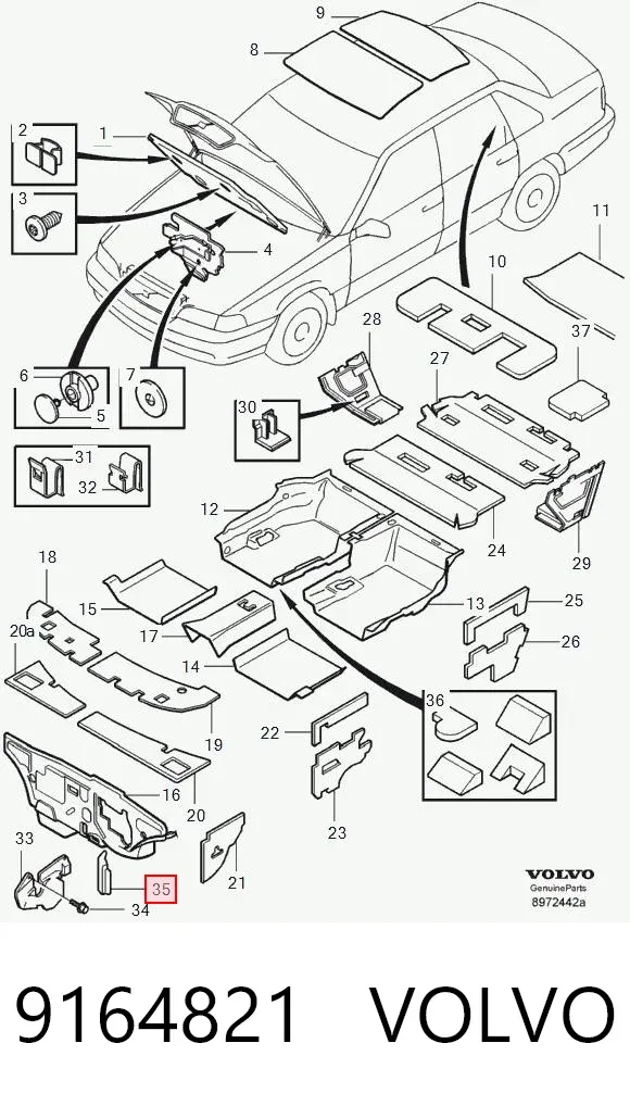  9164821 Volvo