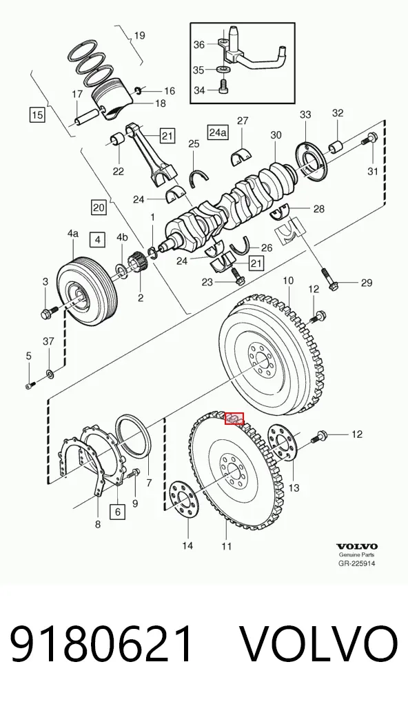  9180621 Volvo