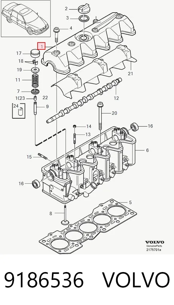  9186536 Volvo