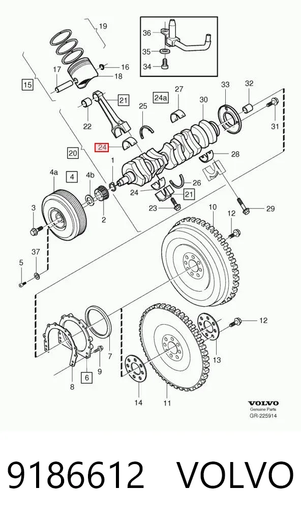  9186612 Volvo