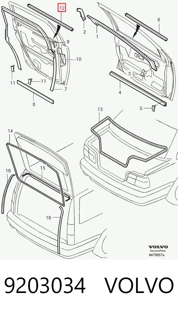  9203034 Volvo