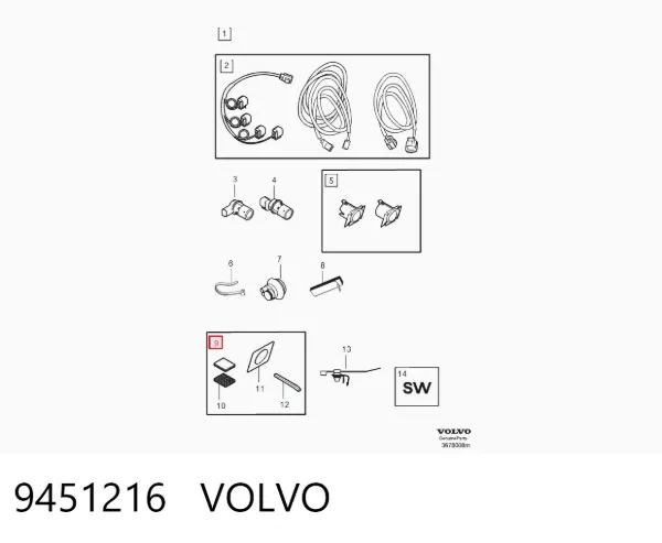  9451216 Volvo