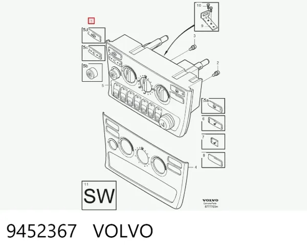  9452367 Volvo