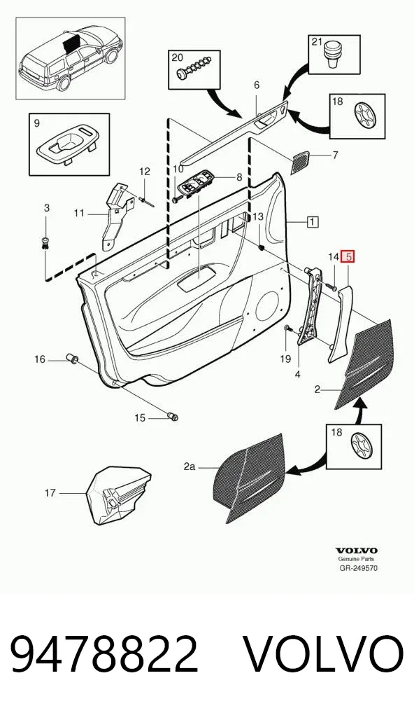  9478822 Volvo