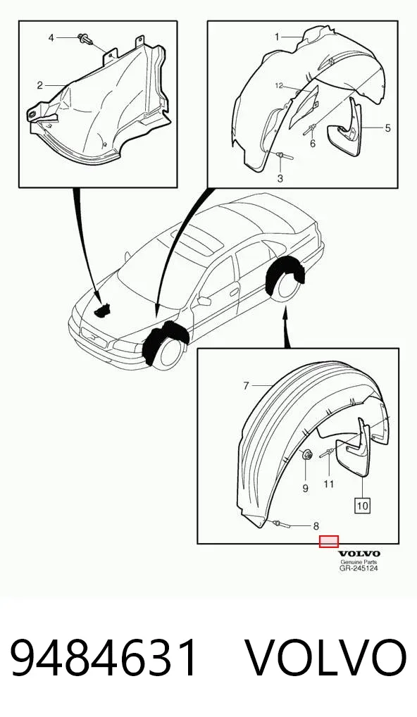  9484631 Volvo