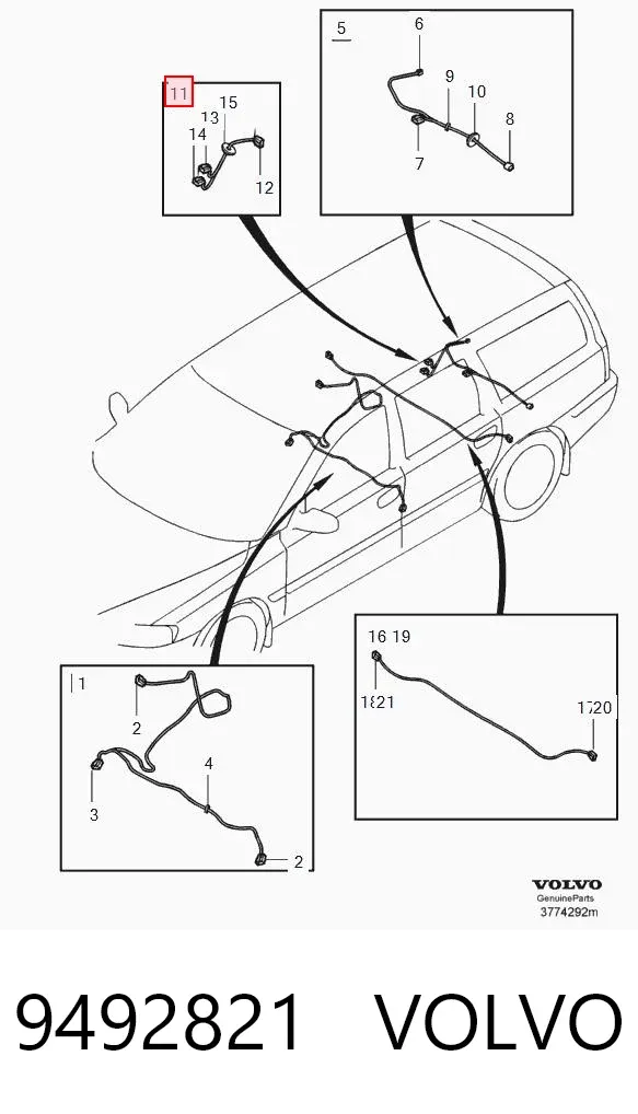  9492821 Volvo