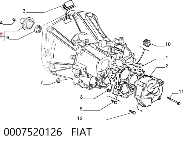  0007520126 Fiat/Alfa/Lancia