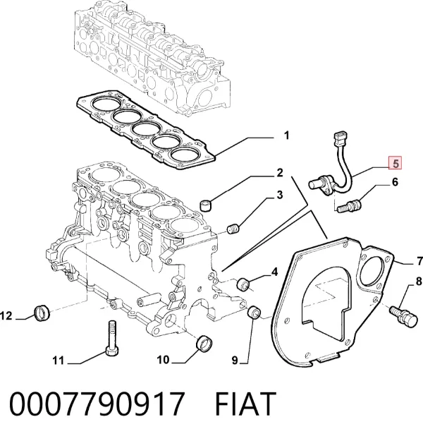 Датчик распредвалу 0007790917 Fiat/Alfa/Lancia