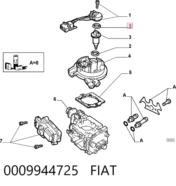  0009944725 Fiat/Alfa/Lancia
