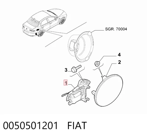  0050501201 Fiat/Alfa/Lancia