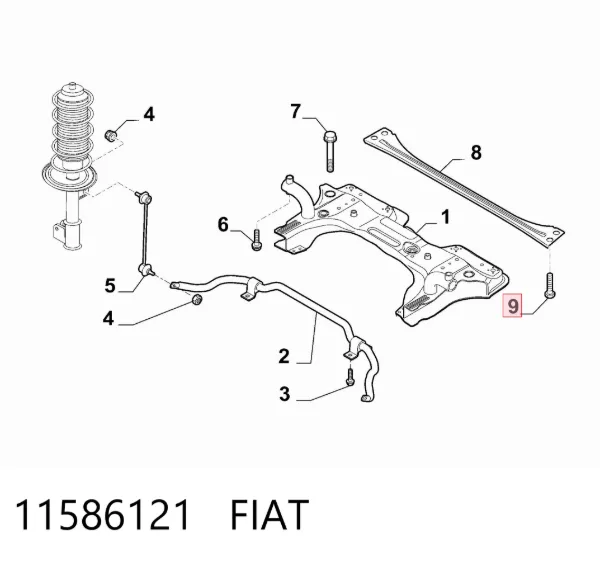  11586121 Fiat/Alfa/Lancia