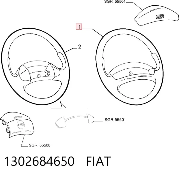 Кермо Fiat Ducato II