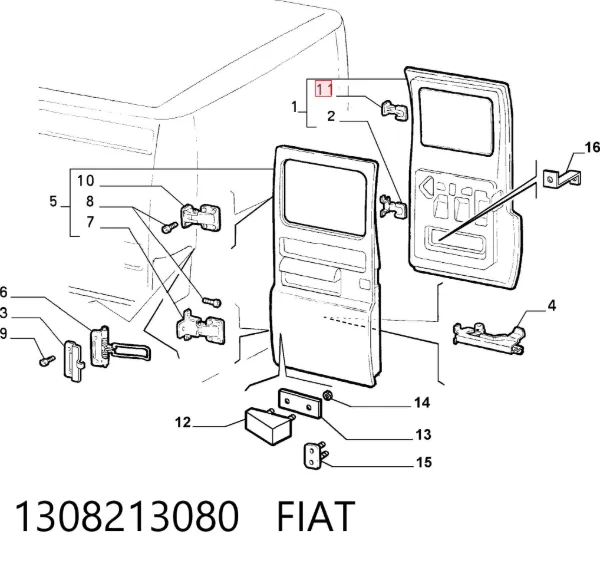  1308213080 Fiat/Alfa/Lancia