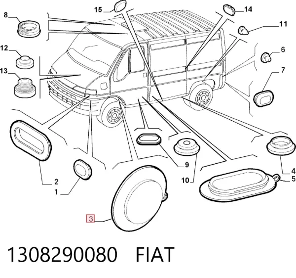  1308290080 Fiat/Alfa/Lancia