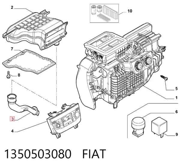 1350503080 Fiat/Alfa/Lancia