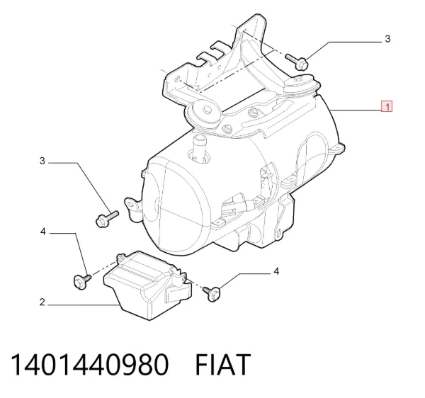 Насос ГУР 1401440980 Fiat/Alfa/Lancia