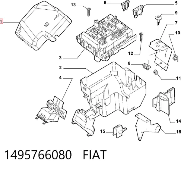  1495766080 Fiat/Alfa/Lancia
