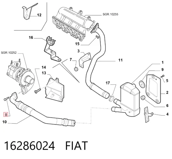  16286024 Fiat/Alfa/Lancia