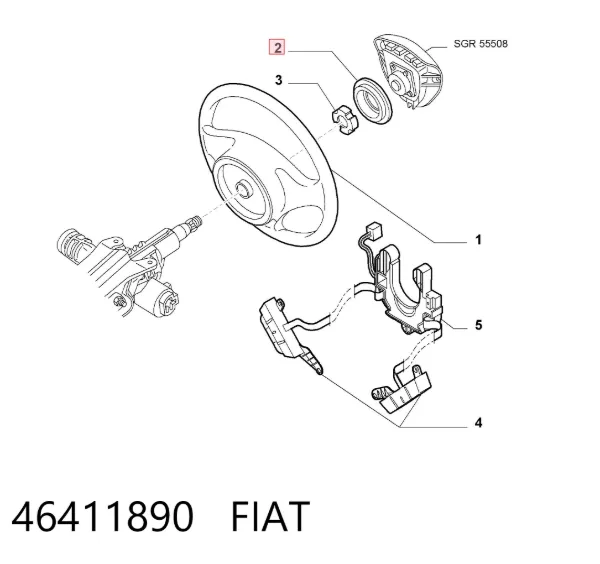  46411890 Fiat/Alfa/Lancia