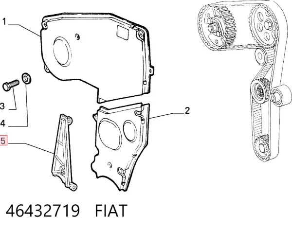  46432719 Fiat/Alfa/Lancia