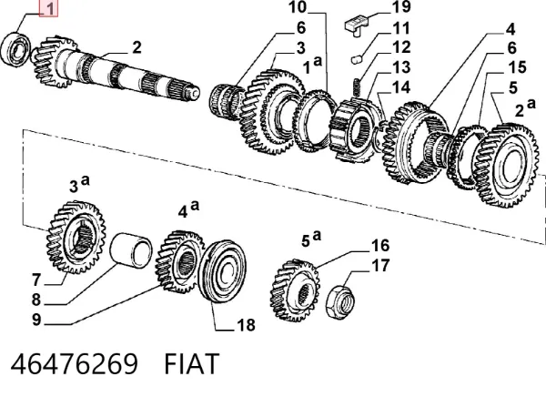  46476269 Fiat/Alfa/Lancia