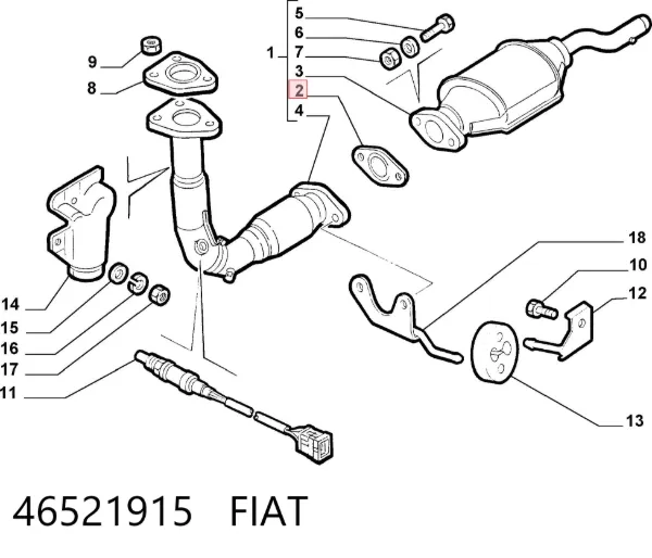  46521915 Fiat/Alfa/Lancia