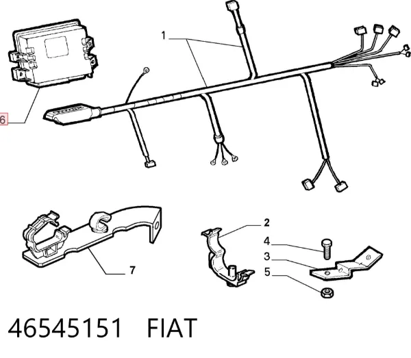  46545151 Fiat/Alfa/Lancia