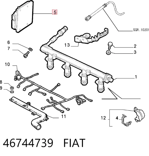  46744739 Fiat/Alfa/Lancia