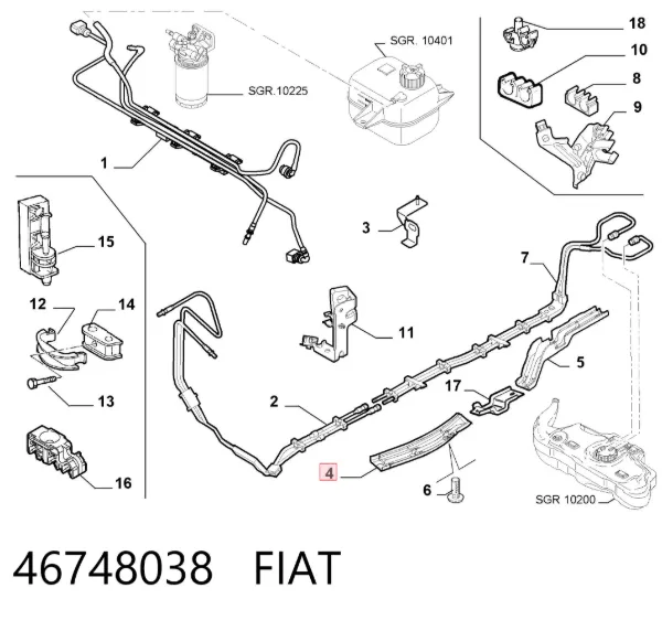  46748038 Fiat/Alfa/Lancia