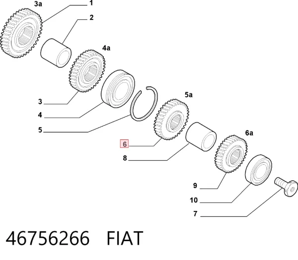  46756266 Fiat/Alfa/Lancia