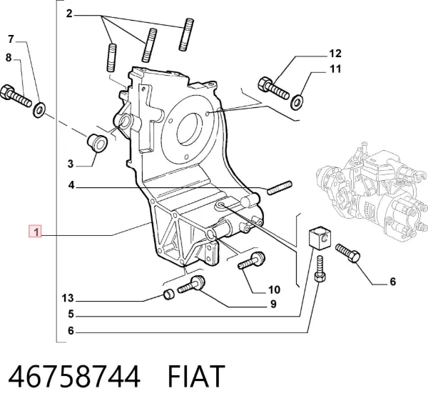  46758744 Fiat/Alfa/Lancia
