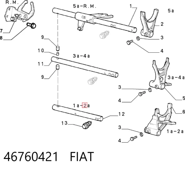  46760421 Fiat/Alfa/Lancia