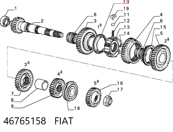  46765158 Fiat/Alfa/Lancia