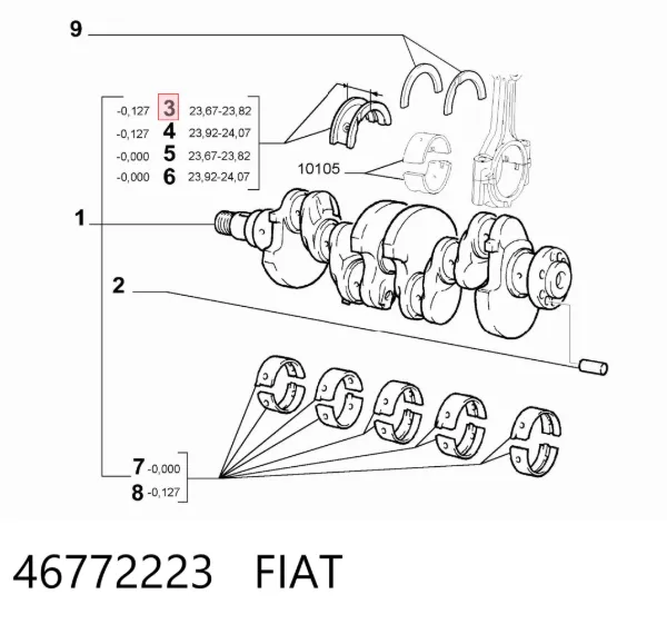  46772223 Fiat/Alfa/Lancia
