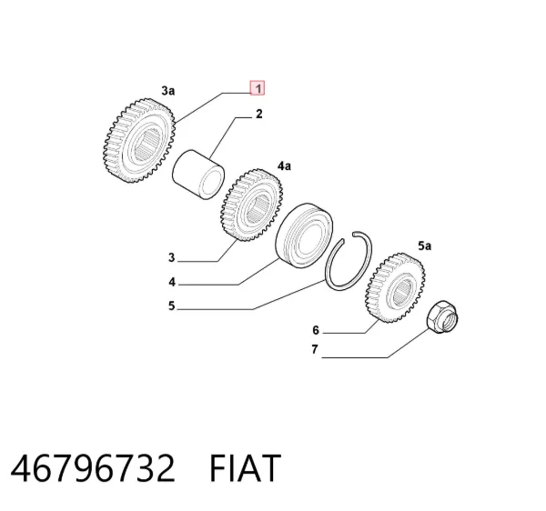  46796732 Fiat/Alfa/Lancia