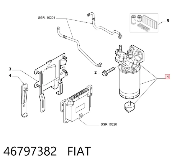  46797382 Fiat/Alfa/Lancia