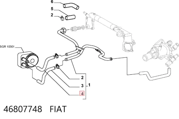  46807748 Fiat/Alfa/Lancia