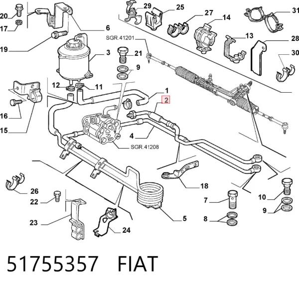  51755357 Fiat/Alfa/Lancia