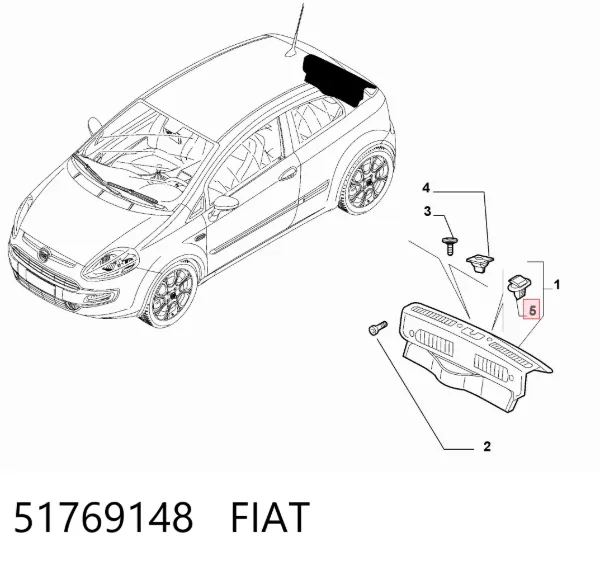  51769148 Fiat/Alfa/Lancia