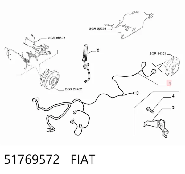  51769572 Fiat/Alfa/Lancia
