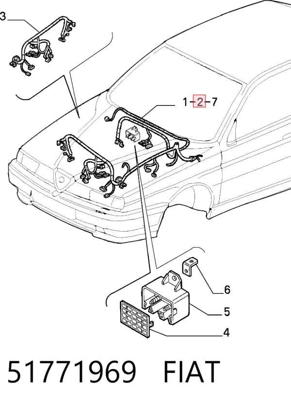Амортизатор передній 51771969 Fiat/Alfa/Lancia