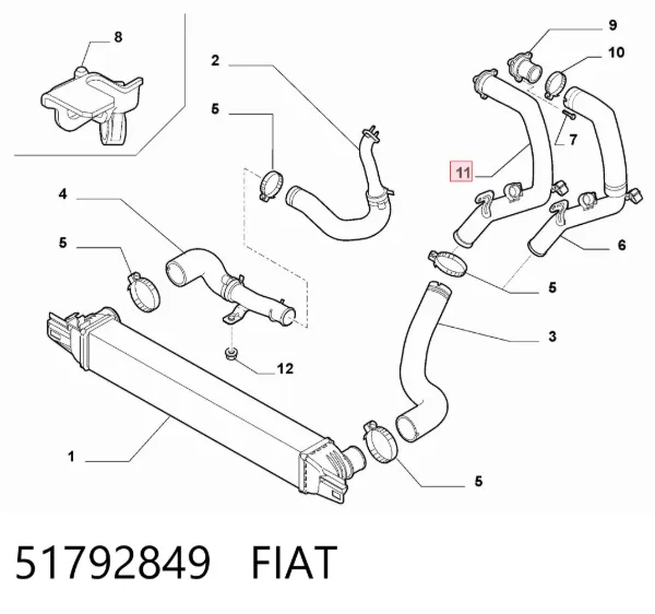  51792849 Fiat/Alfa/Lancia