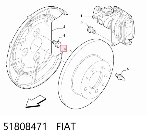 Гальмівні диски 51808471 Fiat/Alfa/Lancia