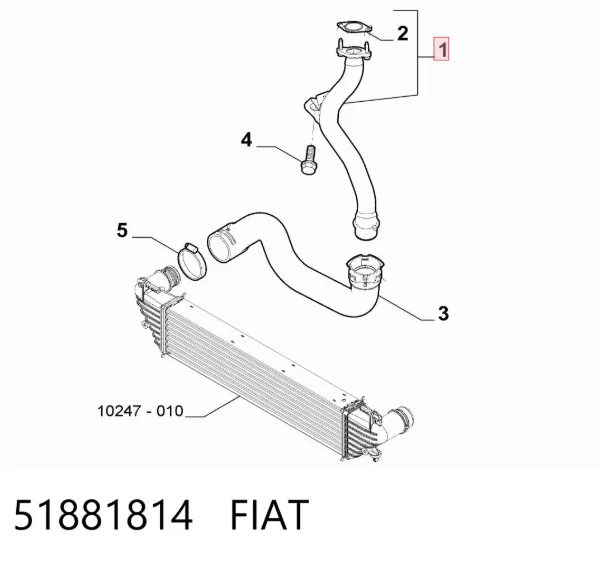  51881814 Fiat/Alfa/Lancia