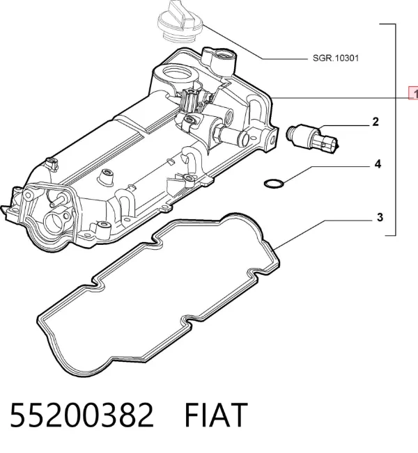  55200382 Fiat/Alfa/Lancia