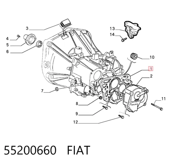  55200660 Fiat/Alfa/Lancia