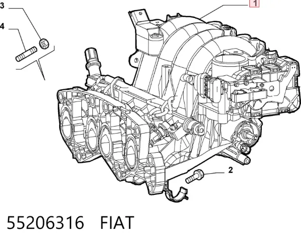  55206316 Fiat/Alfa/Lancia