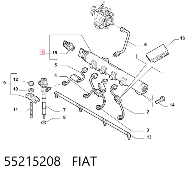  55215208 Fiat/Alfa/Lancia