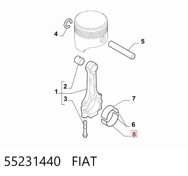  55231440 Fiat/Alfa/Lancia