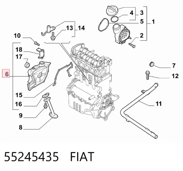  55245435 Fiat/Alfa/Lancia